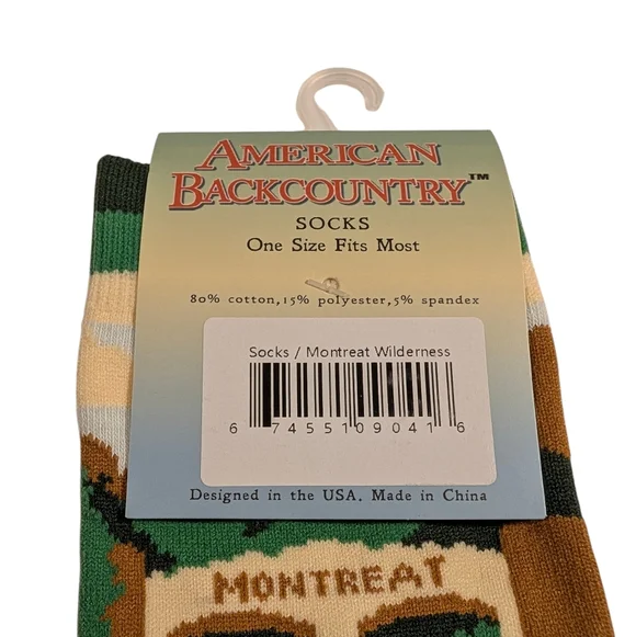 Montreat General Store North Carolina Multicolor Socks - Picture 6 of 6